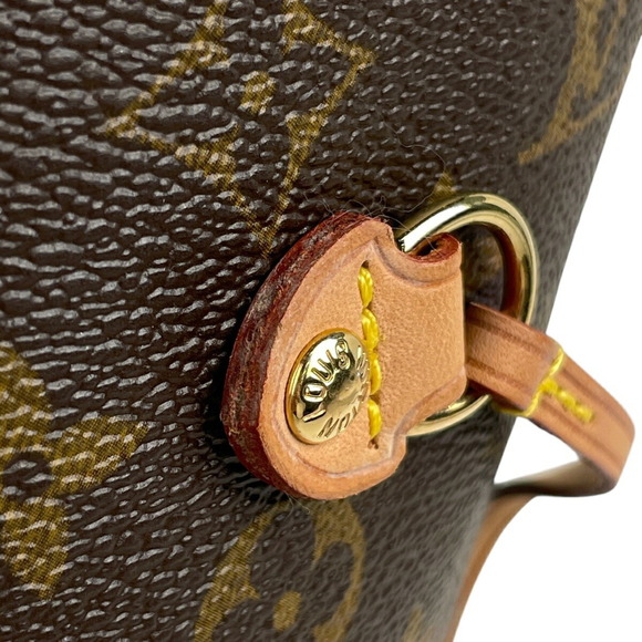 Louis Vuitton Bag Shoulder Tote Monogram Neverfull Brown - Picture 5 of 8